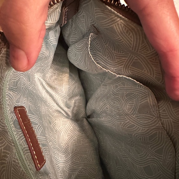 THE SAK leather purse/crossbody! Silver in color! - Picture 9 of 10